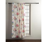 Tende Maison d'Hermine, tenda in 100% cotone, pannello singolo, facile da appendere con asta, tasca e passante per ufficio e soggiorno in stile r