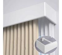 Tende oscuranti con mantovana per montaggio a parete senza guida, perfette per bloccare la luce e oscurare la stanza