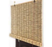 Tende oscuranti isolate in bambù per esterni, dimensioni personalizzate, 140 x 200 cm, protezione UV ed efficienza energetica