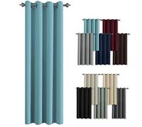 Tende oscuranti isolate termiche, impermeabili, riduzione del rumore, per camera da letto e cucina, 140 x 230 cm, migliorano la privacy e il comfort