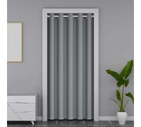 Tende oscuranti, lunghezza 240 cm, con occhielli nella parte superiore, isolamento termico e riduzione del rumore, tende plissettate per soggiorno e camera da letto, 1 pannello (150 x 200 cm)