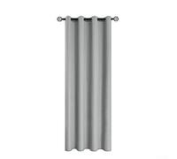 Tende oscuranti per isolamento termico, tenda oscurante per porta, 132 x 241 cm, tende termiche calde per tutte le stanze (grigio)