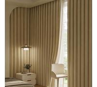 Tende Oscuranti Protezione Della Privacy Tende Termoisolant Risparmio Energetico Riduce Il Freddo e Il Calore per Camera da Letto e Soggiorno(86.7x78.8 in=2.20x2.0 m)