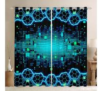 Tende oscuranti quadrate a nido d'ape esagonali, 132 x 228 cm, colore