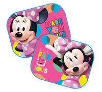Tende parasole per auto da fissare al parabrezza, coperture con ventose, set 2 pezzi (Minnie Mouse)