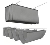 Tende Parasole Retrattile, Copertura Per Pergola Da Esterno, Resistente Ai Raggi UV, Adatta Per Balconi, Terrazze, Portici, Garage E Giardini(1.2x4.2m)