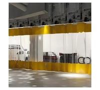 Tende per Aree di Lavaggio, Tende divisorie per Garage industriali, Telo in Vinile Trasparente Impermeabile per Aree di Lavoro Esterne e Aree di Lavaggio, 3x7 m con Occhielli per Patio e Box