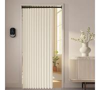 Tende per Armadio a Fisarmonica 133 x 179 cm Divisorio per Stanza, Isolamento Termico, per La Privacy Tende Plissettate Divisorie per Camera da Letto, Bagno, Beige