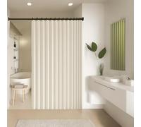 Tende per Armadio a Fisarmonica 270 x 170 cm Divisorio per Stanza, Isolamento Termico, per La Privacy Tende Oscuranti for Porta per Bagno, Camera da Letto, Beige