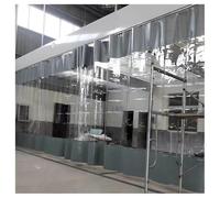 Tende per autolavaggio, Tenda a Pannello in Vinile Resistente per Gazebo da Esterno, 4,5x2,4 m/14,8x7,9 Piedi, teloni Trasparenti per Patio, autolavaggio, autolavaggio Industriale, Tenda per