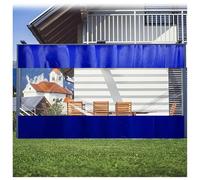 Tende per autolavaggio, Tende in Vinile per Esterni per Patio e Veranda - Tende Trasparenti, Resistenti ai Raggi UV e antistrappo per autolavaggi e Box con Occhielli (Blu, 2,7x2,1 m/8,9x6,9