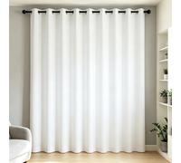 Tende per Interni Blackout Privacy Anti-Uv Moderne 280x110cm Bianco | Tende Per Interni Moderne Termiche Isolanti Caldo E Freddo Per Camera Soggiorno Letto Cucina