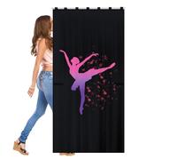 Tende per la privacy per valigie da ballo, schermi per prove di danza, 140 x 80 cm, portatili, per backstage ballerini, tende per cambio stanza per allenamento, competizioni, campeggio all'aperto