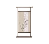 Tende per la Privacy Schermo divisorio for orchidee da pavimento, porta d'ingresso del soggiorno, blocco della decorazione camera letto, legno massello Divisori per Ambienti