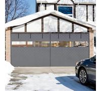 Tende per Porte da Garage per L'Inverno, Tende Magnetica per Portes Isolamento Termico Antivento, Copertura Isolante per Lo Schermo Della Porta 215 240 244 275 360 365 490cm(Grays,420x280cm)