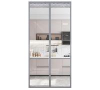Tende per porte isolate termiche, 80 x 200 cm, chiusura magnetica, a risparmio energetico, tende termiche per porte e porte, ad adsorbimento magnetico automatico, per casa e balcone