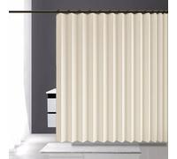 Tende Pieghevoli Magnetiche 101 x 155 cm Isolate Termicamente, Oscuranti, Privacy, Divisorio per Stanza Tenda da Doccia Pieghevole per Camera da Letto, Bagno, Beige