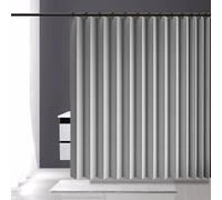 Tende Pieghevoli Magnetiche 101 x 195 cm Isolate Termicamente, Oscuranti, Privacy, Divisorio per Stanza Tenda da Doccia Pieghevole per Camera da Letto, Bagno, Grigio