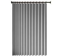 Tende Pieghevoli Magnetiche 114 x 175 cm Isolate Termicamente, Oscuranti, Privacy, Divisorio per Stanza Ganci Tenda Doccia Pieghevole per Camera da Letto, Soggiorno, Grigio