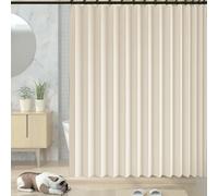 Tende Pieghevoli Magnetiche 140 x 170 cm Divisorio per Stanza, Isolamento Termico, per La Privacy Tenda Divisoria per Interni per Camera da Letto, Soggiorno, Beige