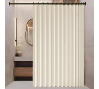 Tende Pieghevoli Magnetiche 270 x 150 cm Divisorio per Stanza, Isolamento Termico, per La Privacy Tenda per Porta Interna, Tenda Separa Ambienti per Bagno, Camera da Letto, Beige
