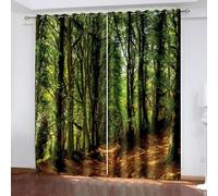 Tende stile bohémien, in poliestere, 172 x 160 cm, per cucina, camera da letto