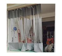 Tende Tarp Trasparenti Per Esterni Con Occhielli Superiori, Pannelli Divisori Pergola Copertura Impermeabile, Parabrezza Antipioggia Per Giardino Gazebo Portico, Personalizzato ( Colore : Gray side ,