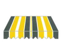 TENDE TENDA DA SOLE CON BRACCI RETRATTILI CM. 300X250 MT. 3X2,5