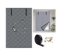 Tende Termica Isolante Freddo e Caldo da Interno, 50/60/70/80/90/100/150/200cm Kit di Isolamento per Finestre per Inverno ed Estate Riutilizzabile(Grigio,22x79in/55x200cm)
