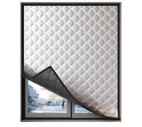 Tende termiche isolanti per finestre, magnetiche, protezione dal calore, per camera da letto, pellicola isolante adesiva (148 cm x 240 cm) a risparmio energetico e protezione per la privacy