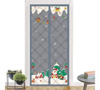 Tende Termiche Per Porte Copertura Magnetica Resistente Al | Barriera di Protezione dalla Temperatura Per Protezione 'Ingresso E a Stanza Appartamento Ingresso Casa Esterno Patio Per