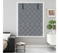 Tende termoisolanti, tende termoisolanti invernali, tende termoisolanti per il freddo, misure 65 90 120 130 160 180 cm, adatte per negozi e camere da letto(Nero,51x71in/130x180cm)