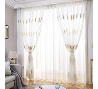 Tende Traslucide Tende In Filato Di Ricamo Opaco Per La Stanza Moderna Trattamento Di Protezione Per Finestre Tende A Rete Semitrasparenti Tende Per Finestre In Voile Tras Parente ,A-W150CM*H270CM