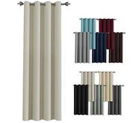 Tende trasparenti moderne in poliestere isolante termico per riduzione del rumore, per camera da letto, soggiorno, ufficio, lavabile, 160 x 230 cm, elegante decorazione per la casa