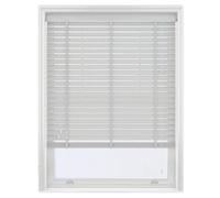 Tende veneziane oscuranti in legno traspiranti per la privacy per casa e ufficio 120x213 cm bianco elegante trattamento della finestra filtro della luce personalizzabile