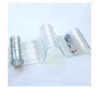 Tende Verticali Isolamento Termico Tenda a Strisce di Plastica Trasparente Porta Pannelli Pvc per Esterno Soggiorno, Ripostiglio(56.7"W x 94.5"L/144x240cm)