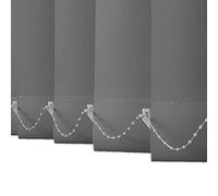 Tende verticali personalizzate, oscuramento della stanza, 98%, protezione per la privacy e il sole, tende a doghe verticali per casa e ufficio, dimensioni 150 x 280 cm (larghezza x altezza)