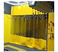 Tende Wash bay, Tende da Esterno Impermeabili, Pannelli in Vinile Trasparente con Occhielli per pergola, Balcone, Veranda, Gazebo - PVC Resistente, Dimensioni 2,3x3 m/7,5x9,8 Piedi