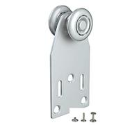 TENDEEVOLUTION Carrucole Scorrevoli in Ferro Zincato da 26mm per Monorotaia, scivoli per teloni in pvc tettoie tessuto pergole gazebi capanni. Vendita al pezzo