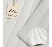 TENDEEVOLUTION - Ecopelle Nautica per Cuscineria Barca Trapuntata, Tessuto Impermeabile al Metro, Altezza Pezza 140 CM Bianco. Finta Pelle Rivestimento Nautico, Similpelle per Tappezzeria