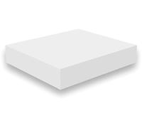 TENDEEVOLUTION Gommapiuma per Imbottitura Densità 25, Spessore 10cm. Lastra 60x60cm di Spugna per Imbottitura Divani, Bancali, Cuscini in Poliuretano Espanso (Densità 25, 60X60 SPESSORE 10CM)