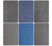 TENDEEVOLUTION Stoffa Tappezzeria Auto per Rivestimento Sedili Auto in diversi colori, Tessuto Multifunzionale per Portiere e Pannelli. Adatto anche per Interni Barca (CAR 118 BLU RIGATO)