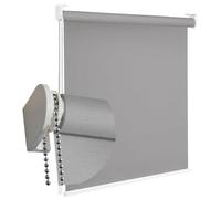 TENDEEVOLUTION - Tenda a Rullo per Interni su Misura, Tende Avvolgibile Interno con Tessuto Microforato Filtrante Screen in diversi colori, Tende a Rullo con apertura Manuale o Motorizzata