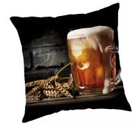 Tendenza Motivo Fodera Cuscino 45x45 CM Birra Gatto Pallone da Calcio