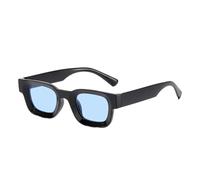 Tendenze leggere per vacanze vacanze oversize telaio tonalità oversize telaio spesso per le donne, Cornice nera Blue Fil