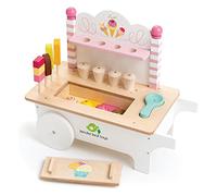 Tender Ice Cream Cart - 15 pezzi in legno set