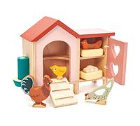 tender leaf toys Pollaio in legno per casa delle bambole