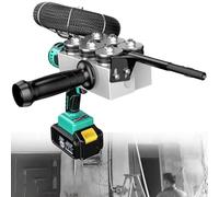 Tenderatrice Automatica per Cavi Elettrici,Filettatrice Cavi Senza Fili 40M/Min,Estrattore Portatile per Cavi per Costruzione Di Energia Idroelettrica,Comunicazione,Decorazione Domestica,2Batteries