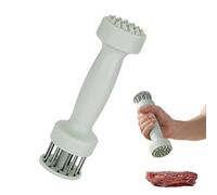 Tenderizer per carne in acciaio inossidabile, pesantemente carico, manuale ed ergonomico, utensile da cucina per tenderizer da bistecca, per la casa campeggio commerciale picnic festa barbecue