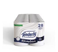 Tenderly Help A Wish, 28 Maxi Rotoli di Carta Igienica, 2 Veli, 450* Strappi, Morbida e Adatta alle pelli Sensibili, Made in Italy, Dermatologicamente Testato